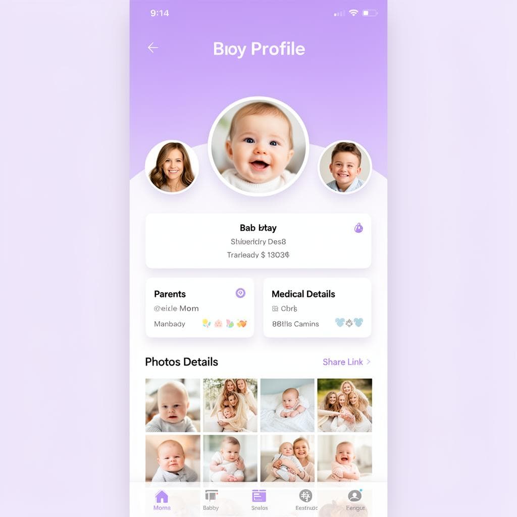 StellarCradle Baby Profile